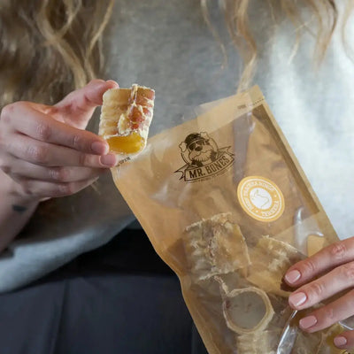 Naturlig tyggesnack - Okse struberør - ringe - Dapple