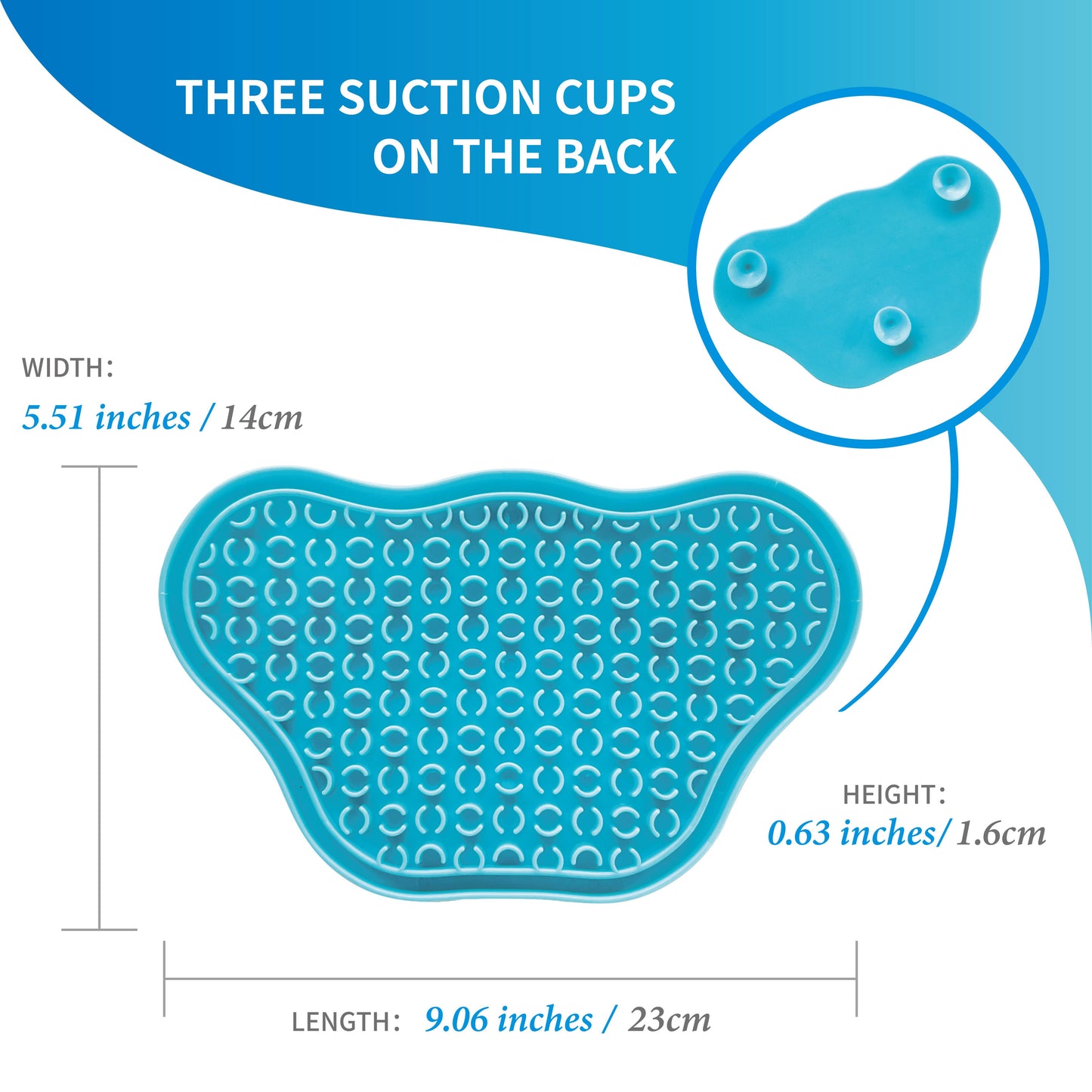 Pfotenleckmatte für Hunde und Katzen