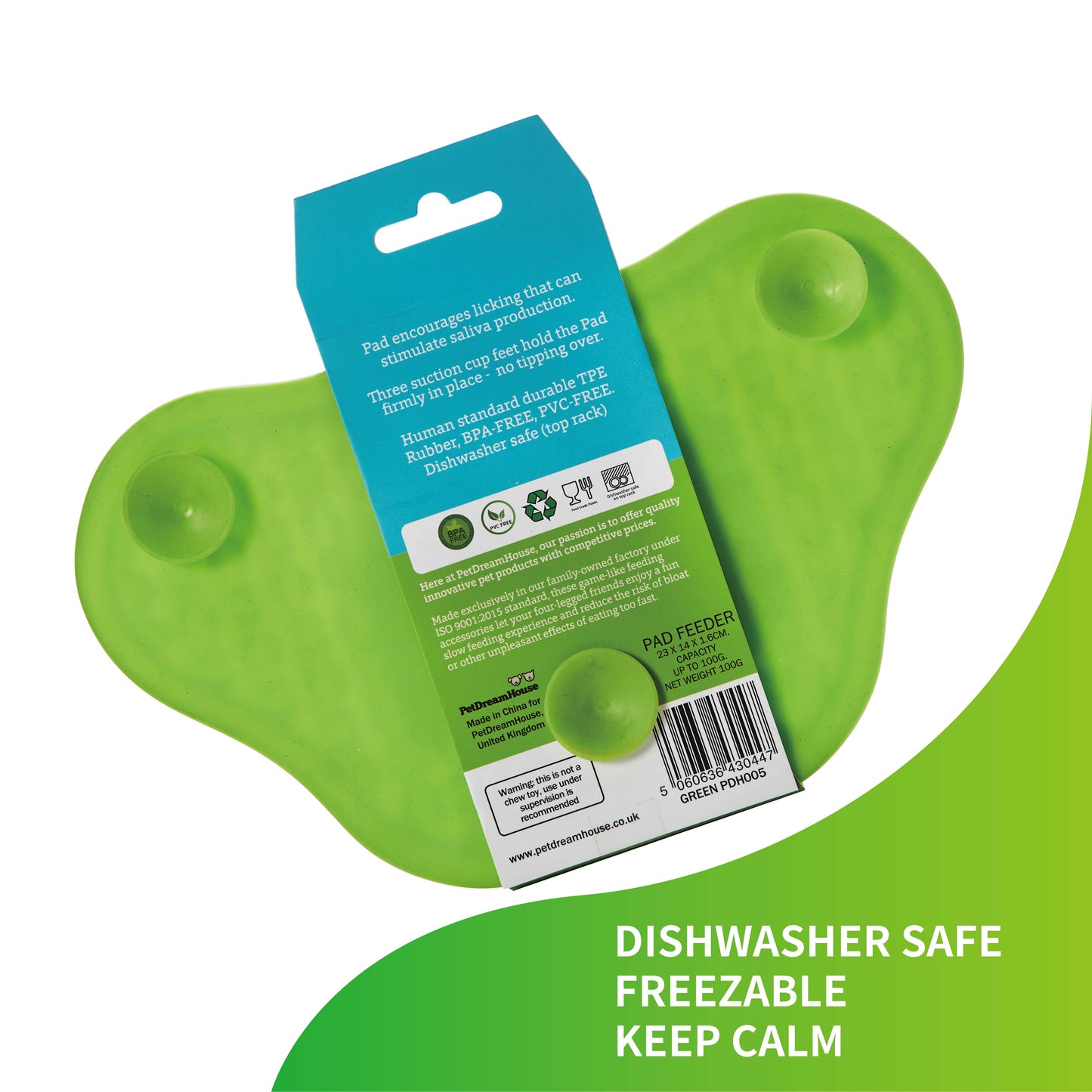 Pfotenleckmatte für Hunde und Katzen