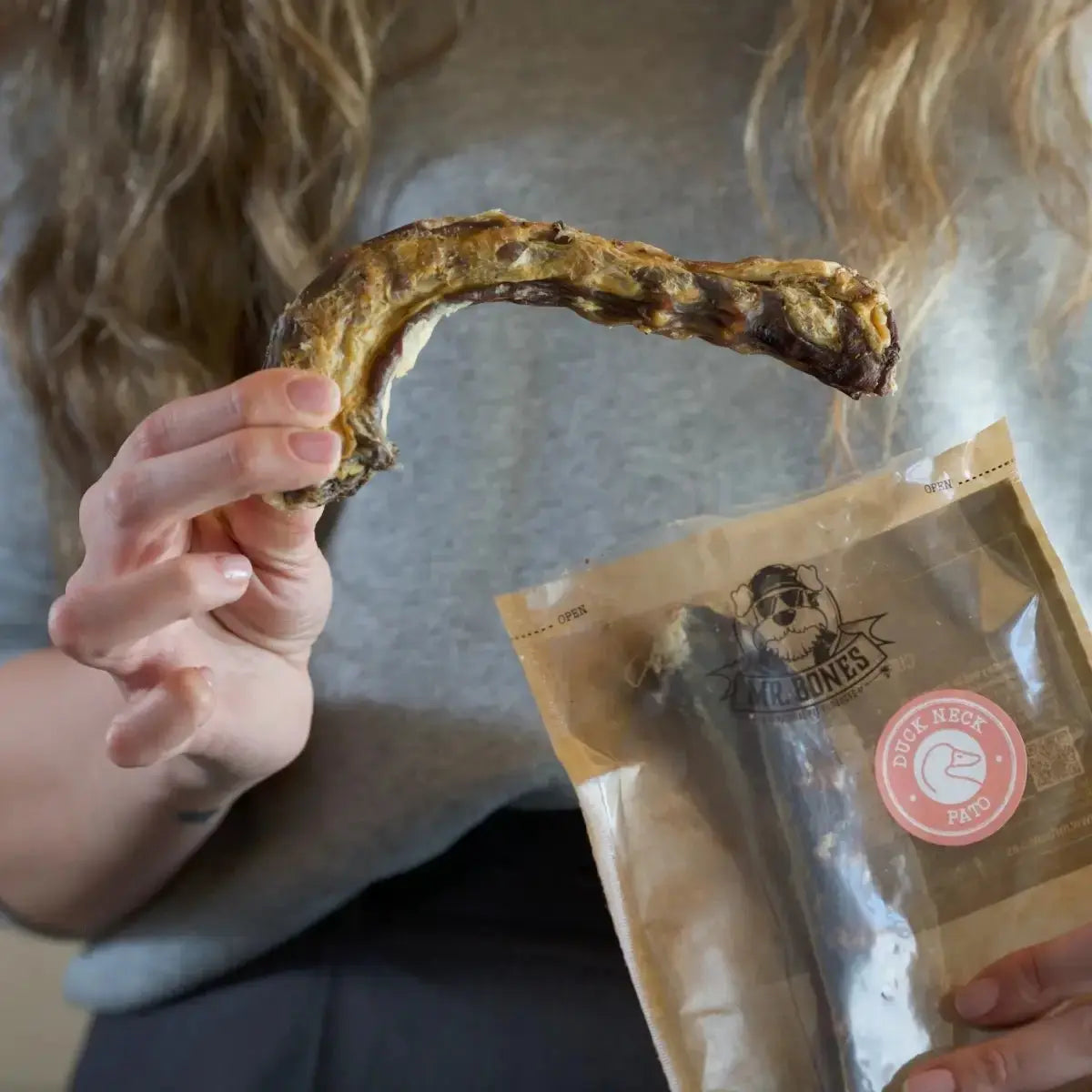 Naturlig tyggesnack - Andehals - Dapple